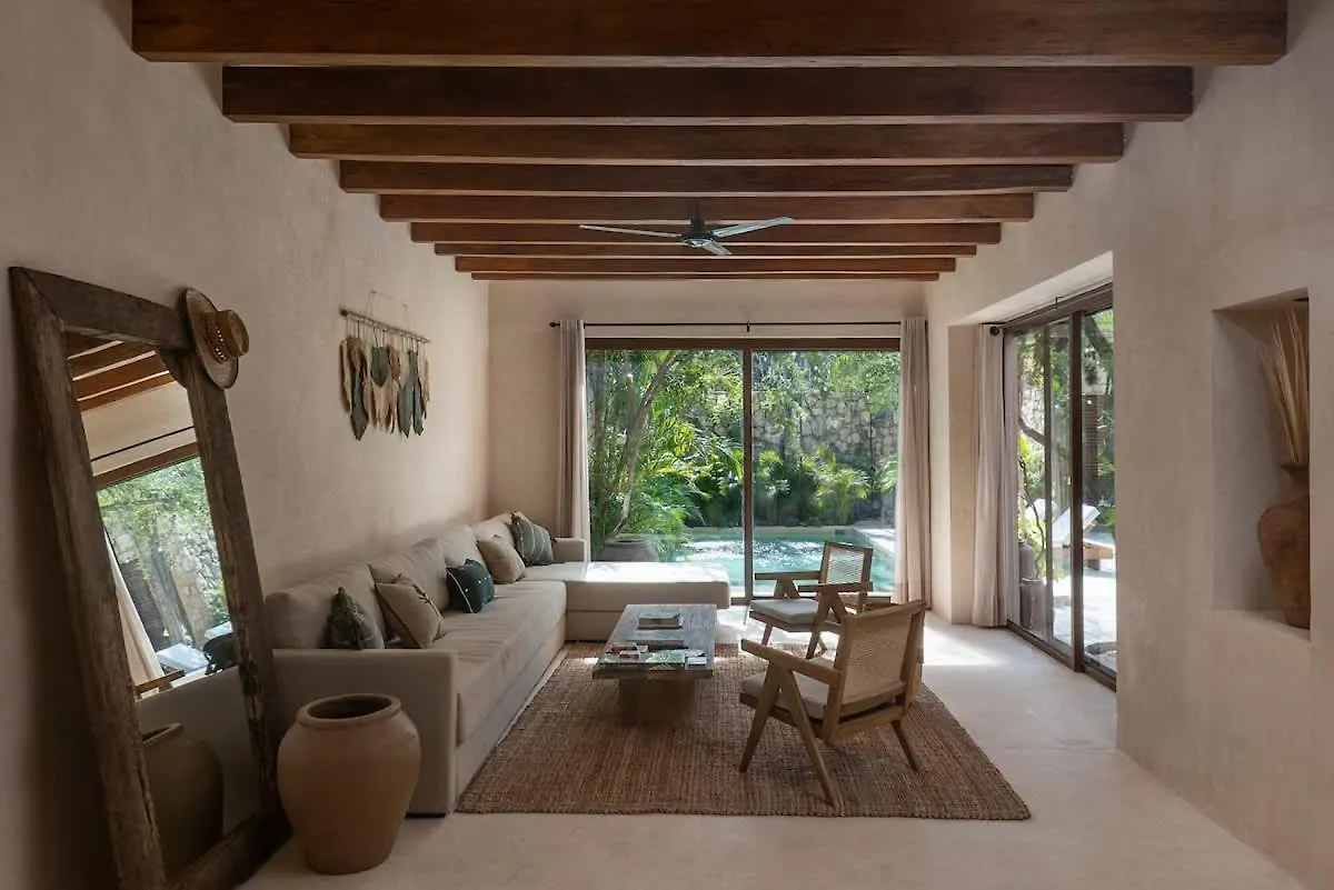 Boho Villa In Jungle At Kokoon Pueblo Tulum Mexico