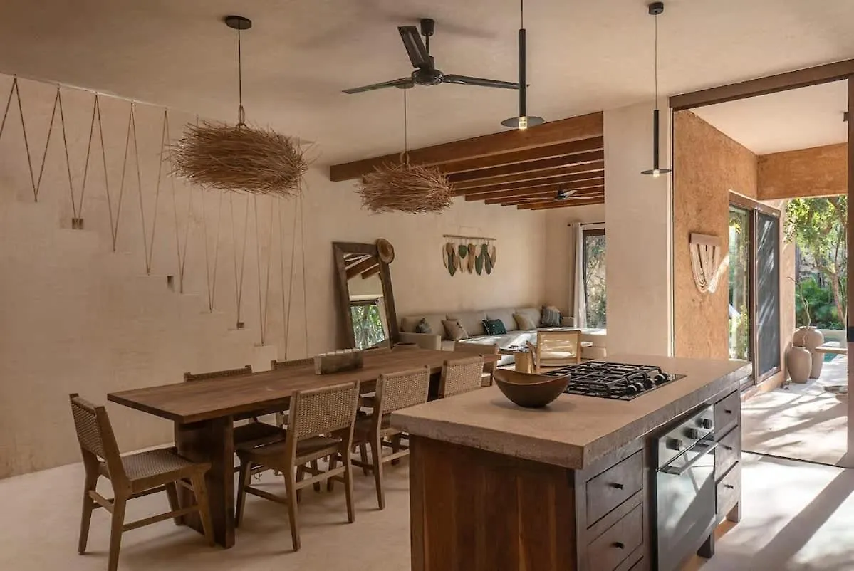 Boho Villa In Jungle At Kokoon Pueblo Tulum